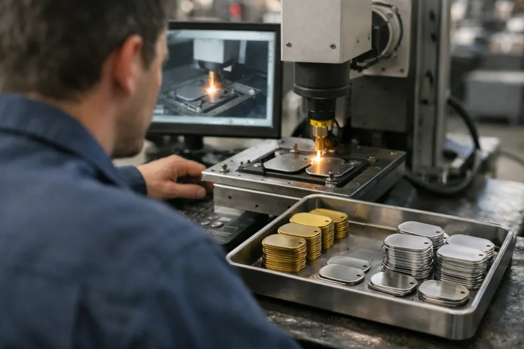 Dog Tags or Microchips? The Unbiased Guide to Pet Safety, Tracking, and Durable ID Solutions 2 laser engraving steel dog tags