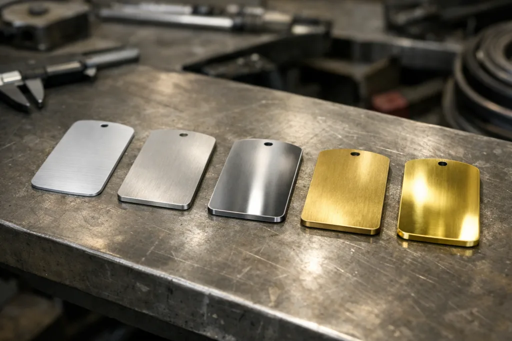 Why Thickness and Weight Make Products Feel More Valuable: The Science Behind Perception 2 material comparison metals tags