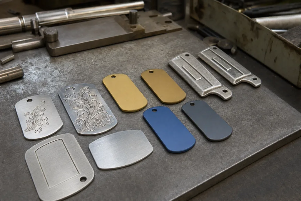 Unlock Memorable Unboxing: How Metal Tags Drive Customer Engagement & Brand Loyalty 2 metal tags materials comparison