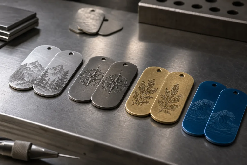 branded bag tags material options branded bag tags material options