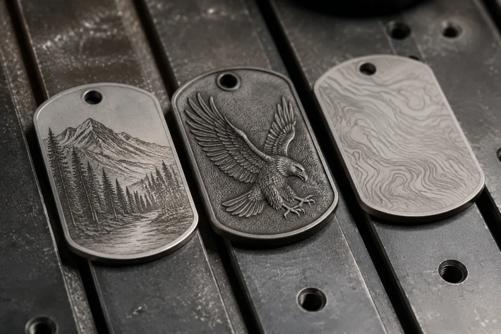 Are Custom Dog Tags for Humans Just a Trend? The Ultimate Guide to Metal, Engraving, and Personal Style 2 dog tag necklace custom engraving processes