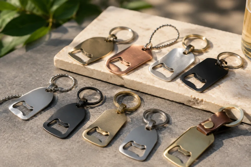 durable craft beer opener tags