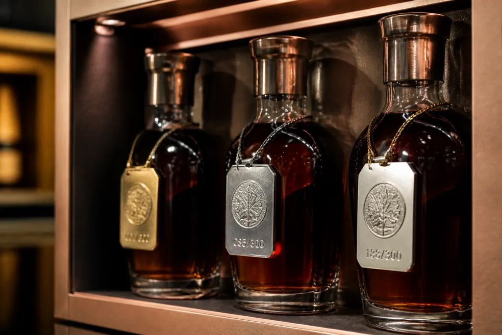 Why Numbered Metal Tags Make Limited Edition Spirits Irresistible to Collectors 3 limited edition metal tags collectors display