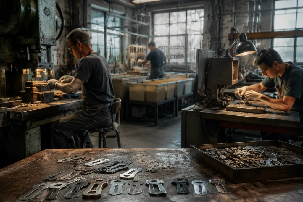 manufacturing metal opener tags