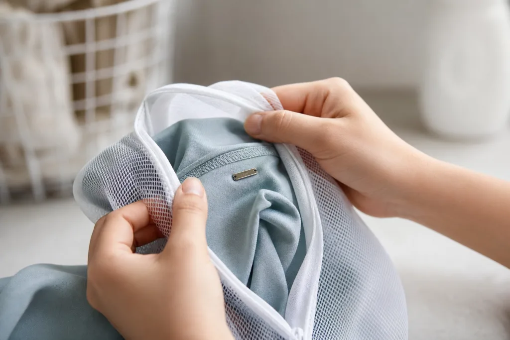 Can You Put Metal Tags in the Dryer? Washing and Dryer Safety Guide for Garments with Metal Tags 2 metal tags laundry bag care