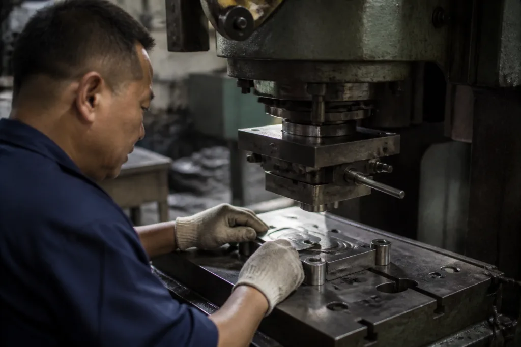 How Sound and Touch Elevate Your Brand: The B2B Guide to Sensory Marketing for Metal Tags 2 sensory marketing metal tags stamping process