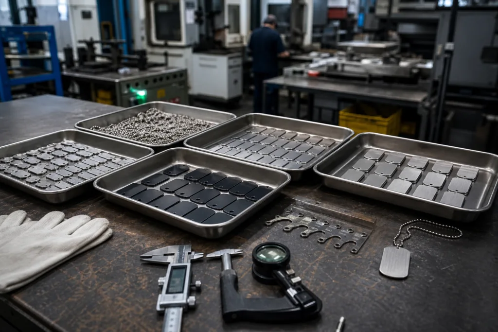 where to get dog tags made production review