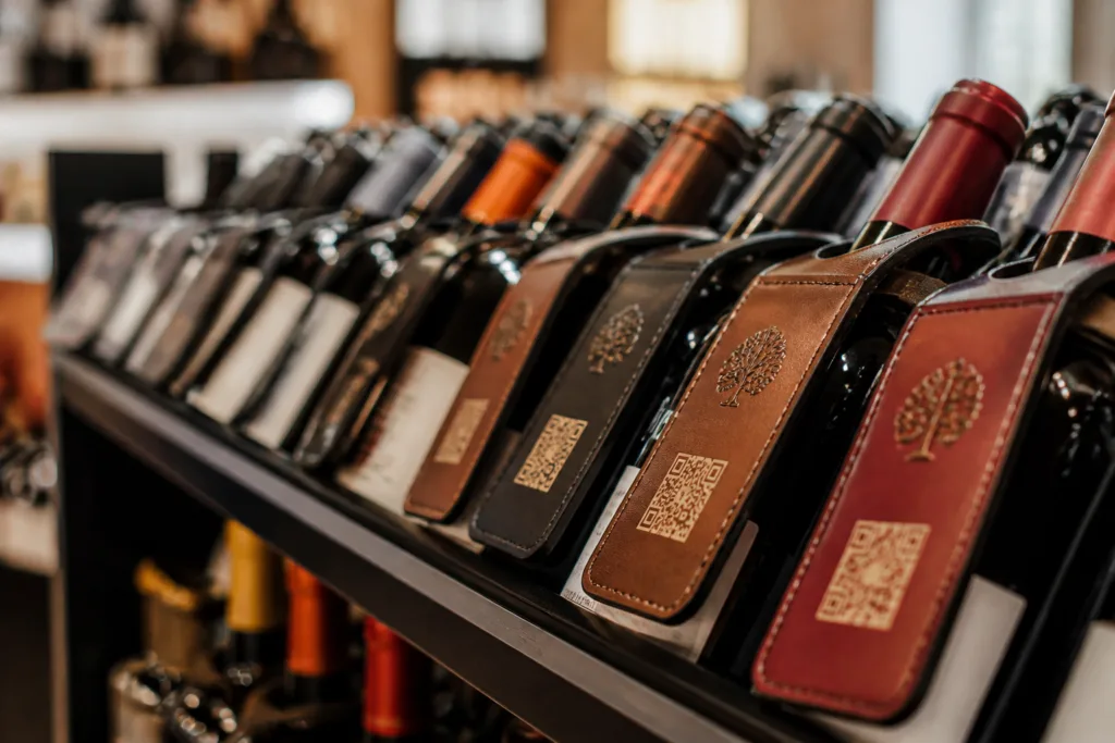 Wine Bottle Neck Tags: Transform Shelf Appeal and Elevate Your Brand 3 wine bottle neck tags retail use case
