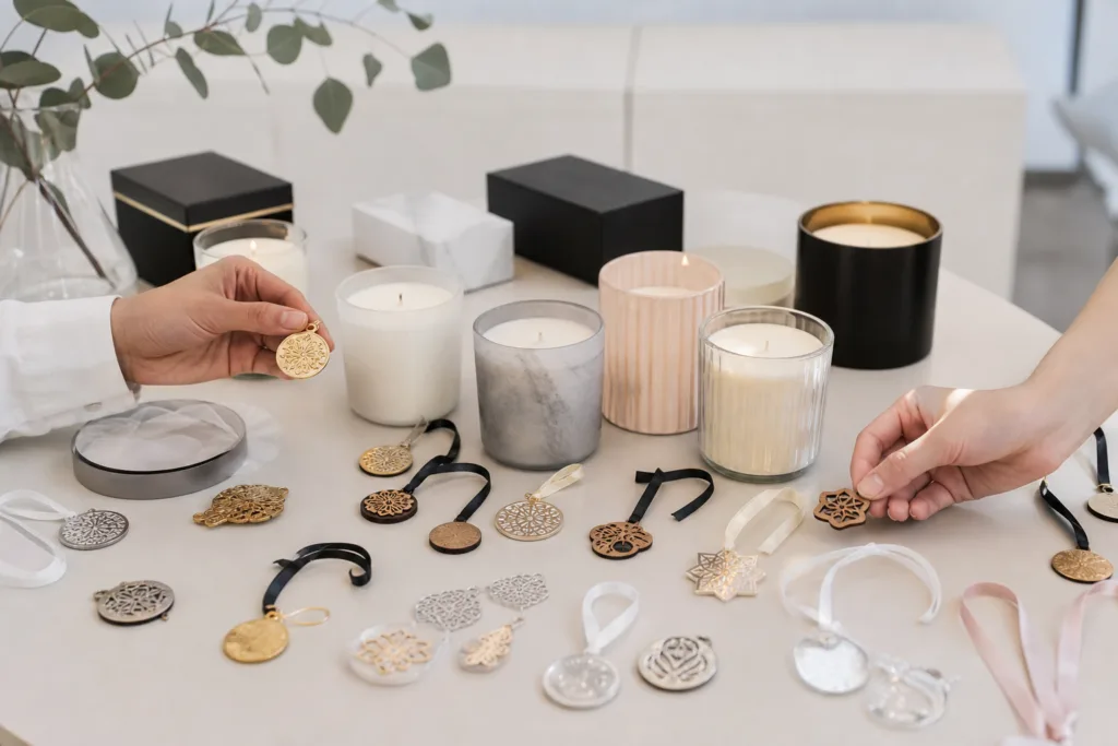 candle jar charms material sourcing review