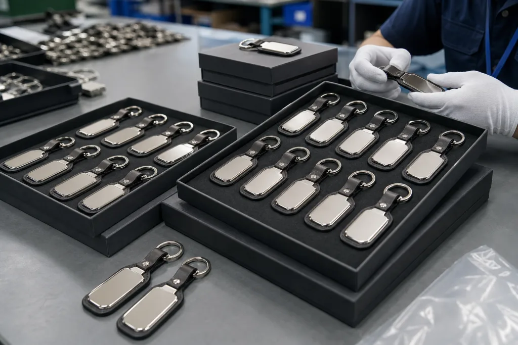 golf bag tag quality control packaging