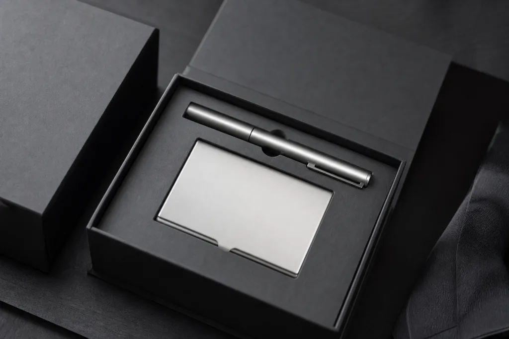 metal gifts packaging client trust