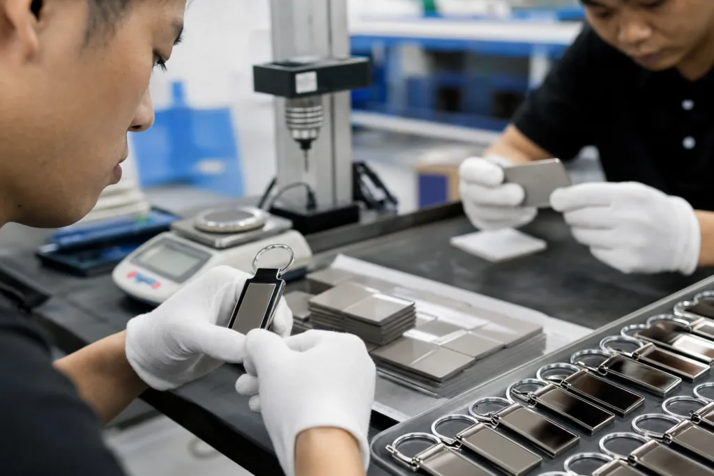 metal gifts quality control finance