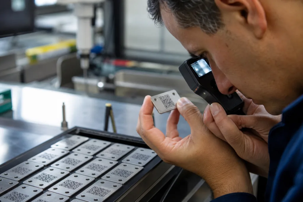 Product Authentication with Serialized Metal Tags: How Unique IDs Help Fight Counterfeiting and Improve Traceability 2 product authentication metal tag qc inspection
