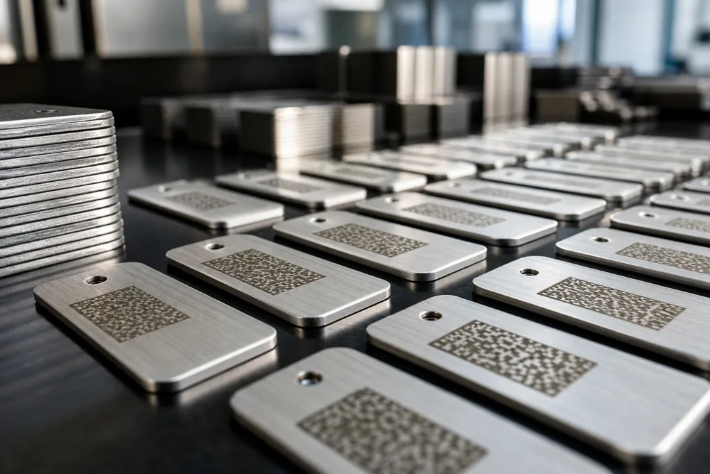 Product Authentication with Serialized Metal Tags: How Unique IDs Help Fight Counterfeiting and Improve Traceability 1 product authentication serialized metal tag production