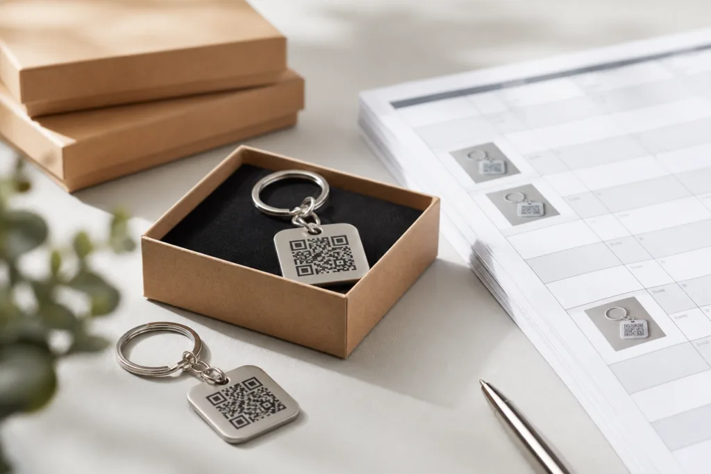 trackable promotional keychain roi