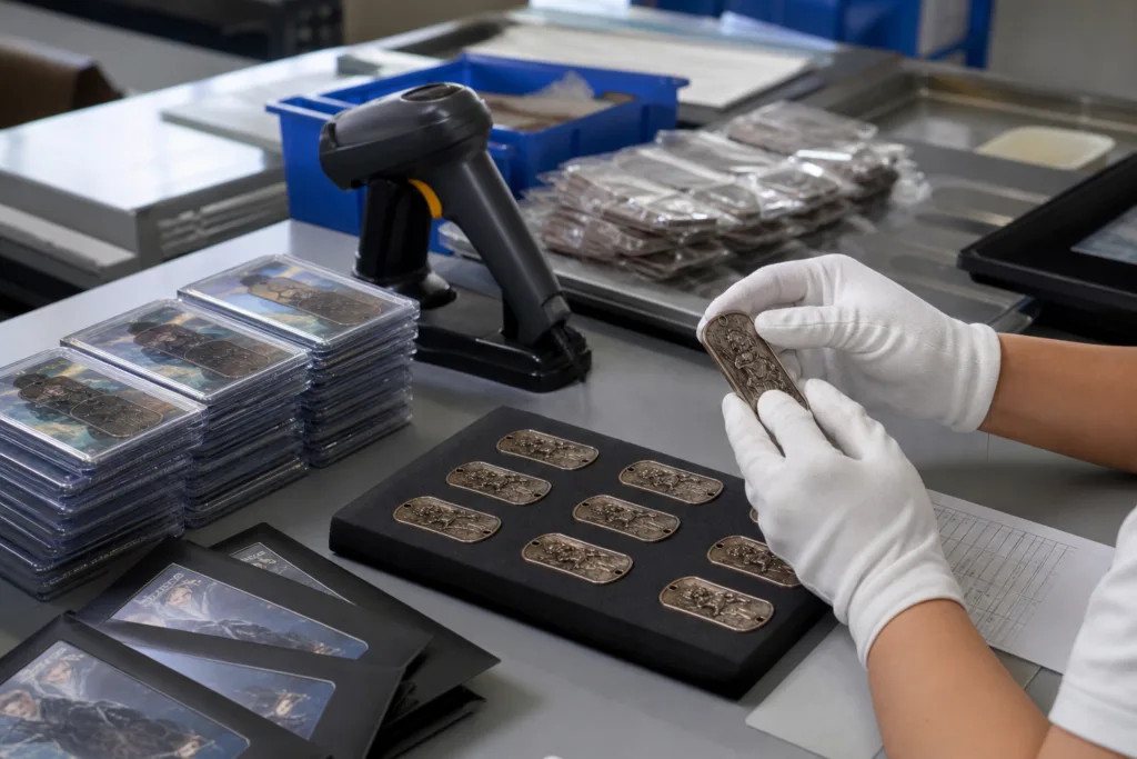 Using Custom Metal Achievement Tags to Power Gamification and Membership Loyalty 3 achievement tags qc packaging fulfillment