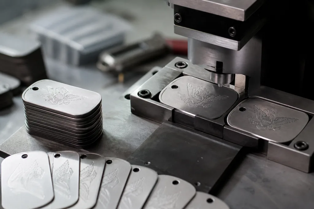 Plastic-Free Eco-Friendly Merchandise Ideas for Environmental Groups 2 engraved metal campaign tags