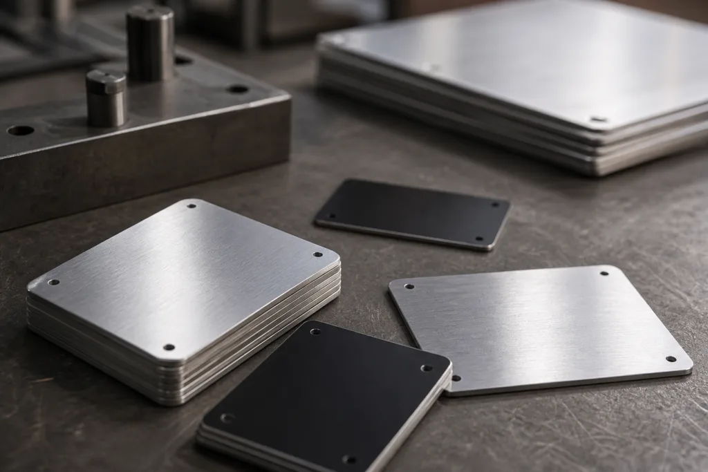 machinery serial number plates production