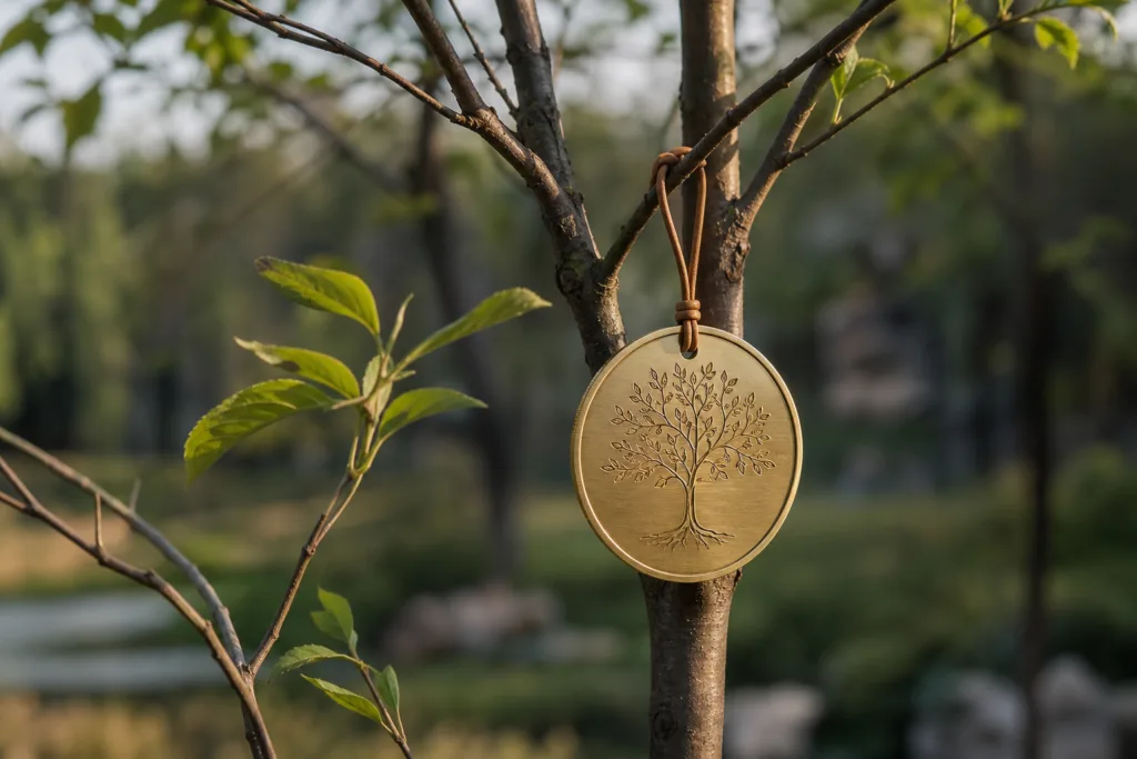 Memorial Tree Engraved Tags: Meaningful Markers for Dedication Ceremonies 2 memorial tree engraved tags brass outdoor