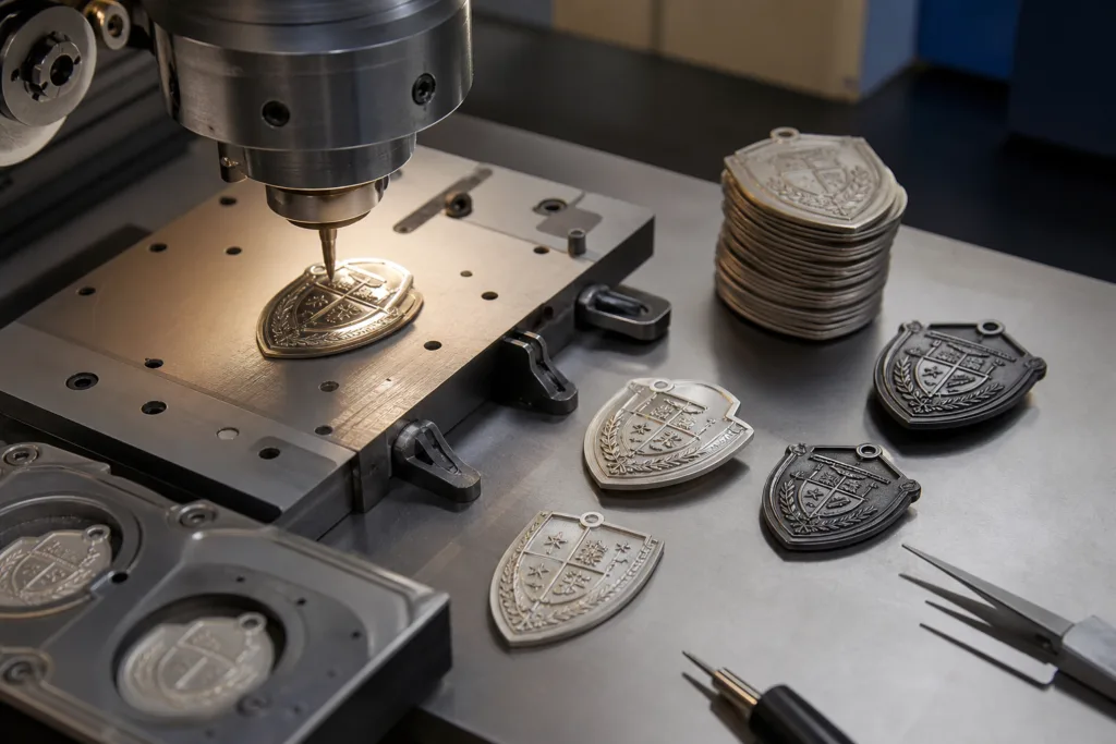 university crest tags personalization process